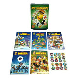 Box Caixa Quadrinhos Disney Gibis Adesivos Giz Edição N° 33