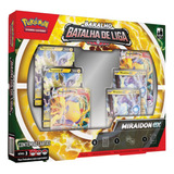 Box Carta Jogo Pokémon Batalha De Liga Miraidon Ex Tcg Copag