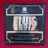 Box Com 5 Discos De Vinil Do Elvis Presley Importados. 