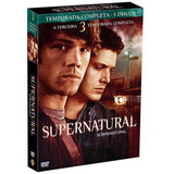 Box Com 5 Dvds Supernatural