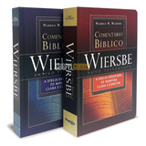 Box Comentário Bíblico Wiersbe - 2 Volumes (antigo E Novo Testamento)