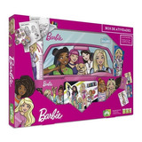 Box De Atividade Barbie Jogo Brinquedo