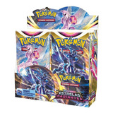 Box Display Pokémon Espada E Escudo Estrelas Radiantes Copag