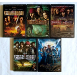 Box Dvd Coleção Completa Piratas Do Caribe 5 Filmes Dublado