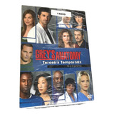Box Dvd Grey's Anatomy - Terceira