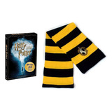 Box Dvd Harry Potter Coleção Completa + Cachecol Lufalufa