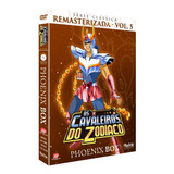 Box Dvd Os Cavaleiros Do Zodíaco Volume 5 Phoenix - Lacrado