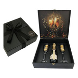 Box Espumante Chandon Presente 2 Taças Vidro Ferrero Rocher
