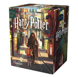 Box Harry Potter - A Vida Do Menino Harry Potter: Edição Série Completa. J.k. Rowling. 7 Volumes, Médio, História Conto E Magia Fantástica, 2024.