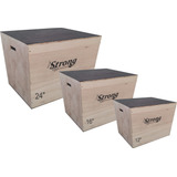 Box Jump Crossfit - Kit Com 3 Caixas 24' 16' 12