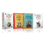 Box Livros Alice País Das Maravilhas - 3 Volumes