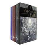 Box Luxo 3 Livros Apócrifos Pseudo Epígrafos Bíblia Religião