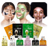 Box Máscara Sachê Facial Peel Off Atacado Sortido 50 Unid. Tipo De Pele Mista