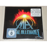 Box Metal Allegiance - Same 2015 (europeu Digibook + Dvd)