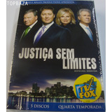 Box Original Dvd Justiça Sem Limites - 4ª Temporada - 5 Dvds