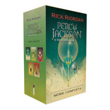 Box Percy Jackson E Os Olimpianos (5 Volumes) Nova Edição