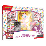Box Pokémon Coleção 151 Mew Ex E Mewtwo - Copag Idioma Pt-br