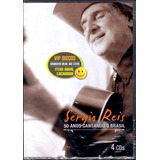 Box Sérgio Reis 50 Anos Cantando O Brasil 4 Cds Lacrado!