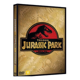 Box Trilogia Jurassic Park - 3 Dvd's Parque Dos Dinossauros