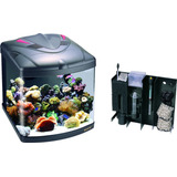 Boyu Aquário Curvo Tl-450 Led Zumbo 58 Litros - Preto- 110 V