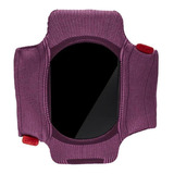 Braçadeira Para Celular Armband Fiber Knit Suporte Corrida Cor Rosa / P