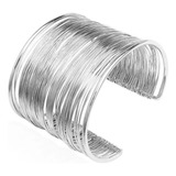 Bracelete Fios Banhado Ouro / Prata + Brinde