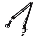 Braço Articulado Suporte De Microfone Mesa Profissional