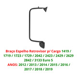 Braço Espelho Retrovisor P/ Ford Cargo 2016 2017 2018 2019