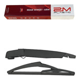 Braço Limpador + Palheta Traseira Novo Uno 2011-2017 Fiat