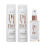 Braé Divine Shampoo Condicionador Máscara Liquida Queratina