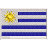 Brasão Bordado Bandeira Uruguai Moto P/