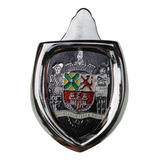 Brasão Emblema Com Moldura Paulistarum Roxo