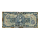 Brasil - C-007, 200 Cruzeiros 1942 Autografada Série 43, Mbc