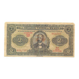 Brasil - R-088, 2 Mil Réis 1923 Autografada Série 48 Mbc/sob