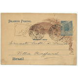Brasil 1898 Bilhete Postal Circulado Bp-54