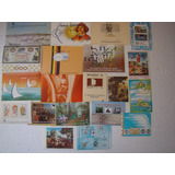 Brasil 20 Blocos Selo Postal Novos Diferentes Anos 70/80/90