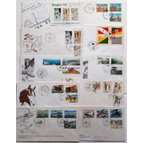 Brasil Ano 1985 Envelopes 41 Fdc Carimbos Comemorativos