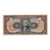 Brasil R-085, 2 Mil Réis 1919 Autografada, Série 10, Mbc/sob