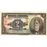 Brasil R-194a, 2 Mil Réis 1923 Autografada Série 127, Sob/fe