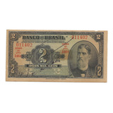 Brasil R-194a, 2 Mil Réis 1923 Autografada Série 146, Sob/fe