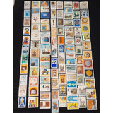 Brasil,lote De 100 Selos Novos Comemorativos,anos 70 E 80