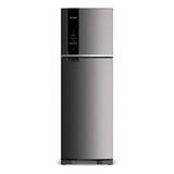  Brastemp Brm54jk Geladeira Refrigerador Frost Free Duplex Cor Aço Inoxidável 110v
