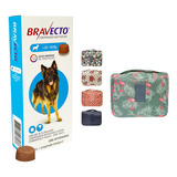 Bravecto Antipulgas Carrapato 1000 Cães 20a40kg + Necessaire