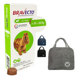 Bravecto Antipulgas Carrapatos 500 Cães 10a20kg + Necessaire