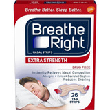 Breathe Right Dilatador Nasal Extra Em Tiras - 26 Unidades