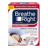 Breathe Right Extra Strength Dilatador Nasal Em Tiras 44 Uni