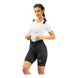 Bretelle Ciclismo Feminino Free Force Performance Preto