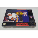 Brett Hull Hockey '95 Lacrado Super Nintendo Snes 