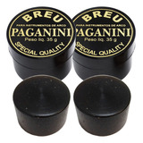 Breu Paganini Preto Violino E Viola De Arco - Kit Com 2