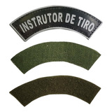 Brevê Manicaca Instrutor De Tiro Emborrachado Ombro Rue